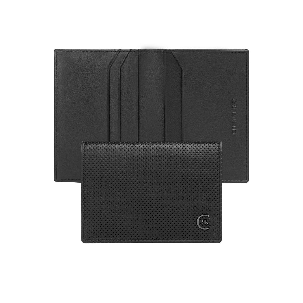 Men's bifold wallets CERRUTI 1881 Black Flap Card holder Islington