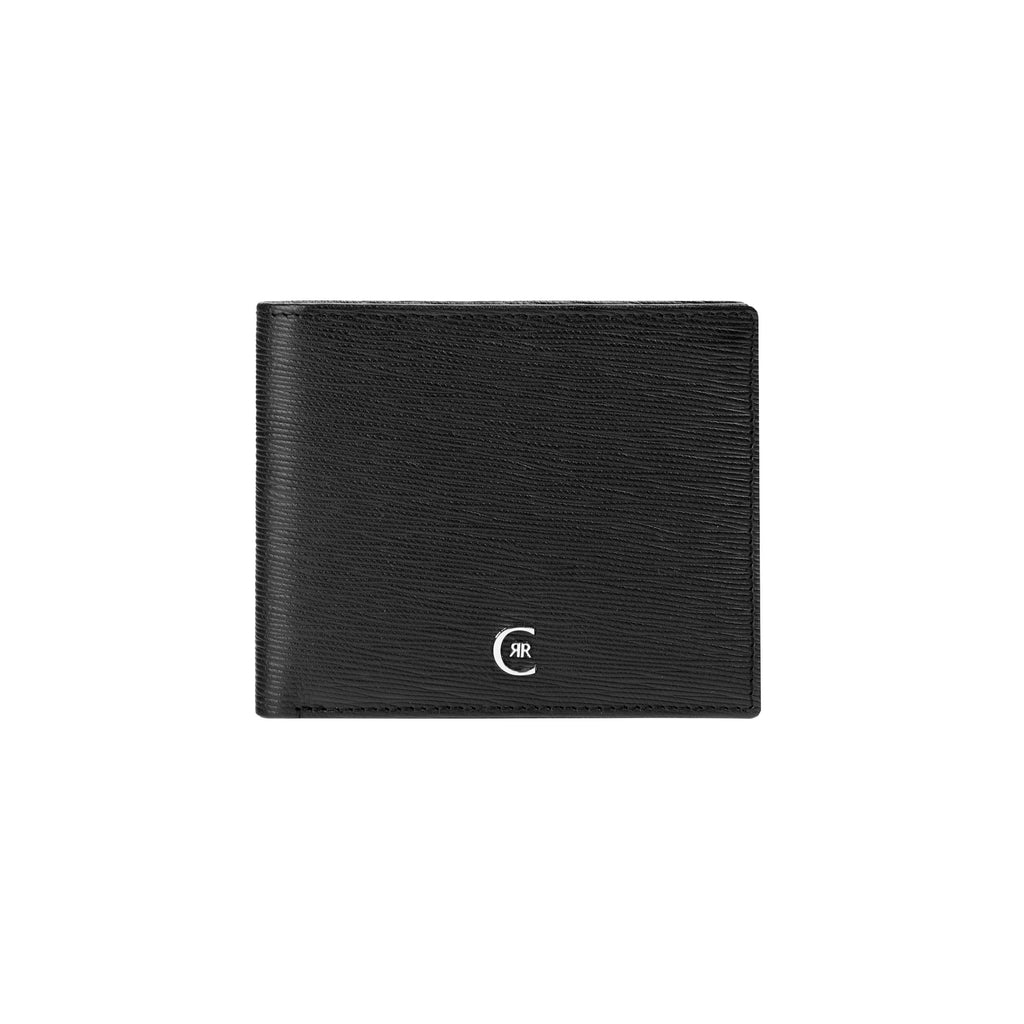 Classical card wallets CERRUTI 1881 Black Leather Wallet Belgravia