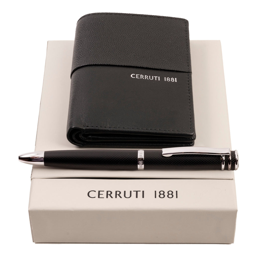  Designer gift sets for him Cerruti 1881 Ballpoint pen & card holder 
