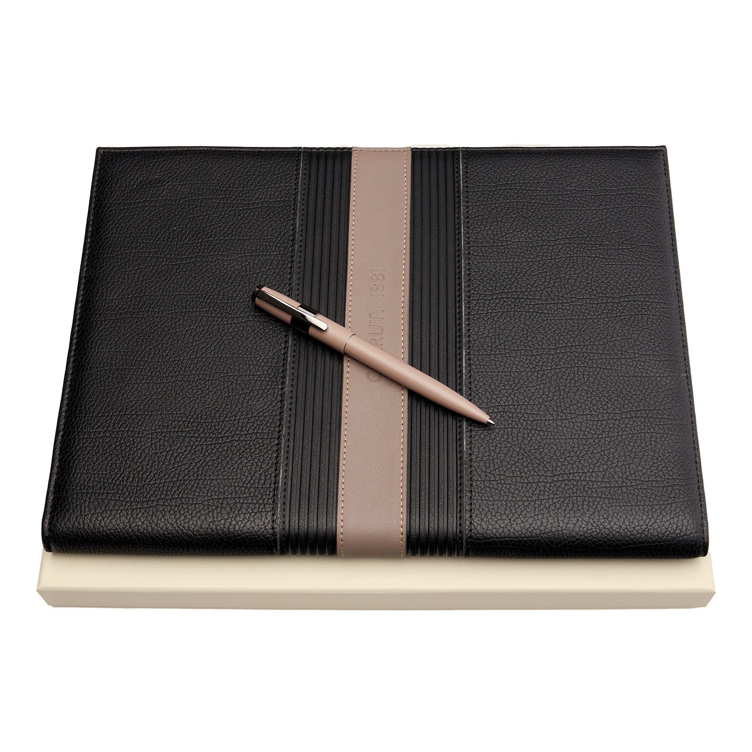 Hong Kong luxury gift sets CERRUTI 1881 ballpoint pen A4 folder