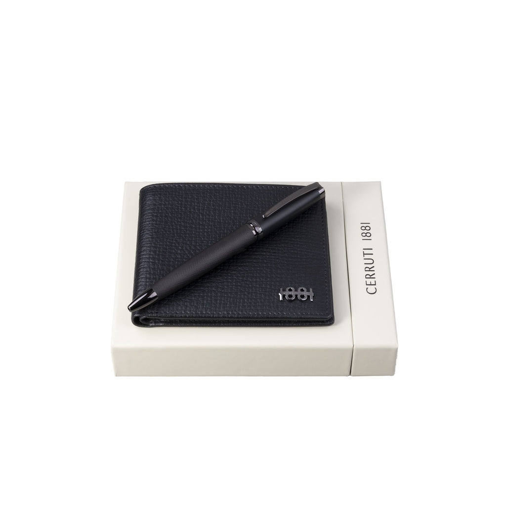  Luxury gift sets for him CERRUTI 1881 fashion ballpoint pen & wallet