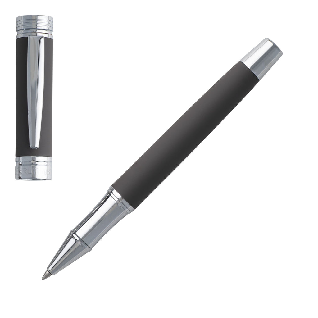 Elegant pen sets CERRUTI 1881 Taupe Rollerball pen & Fountain pen ZOOM