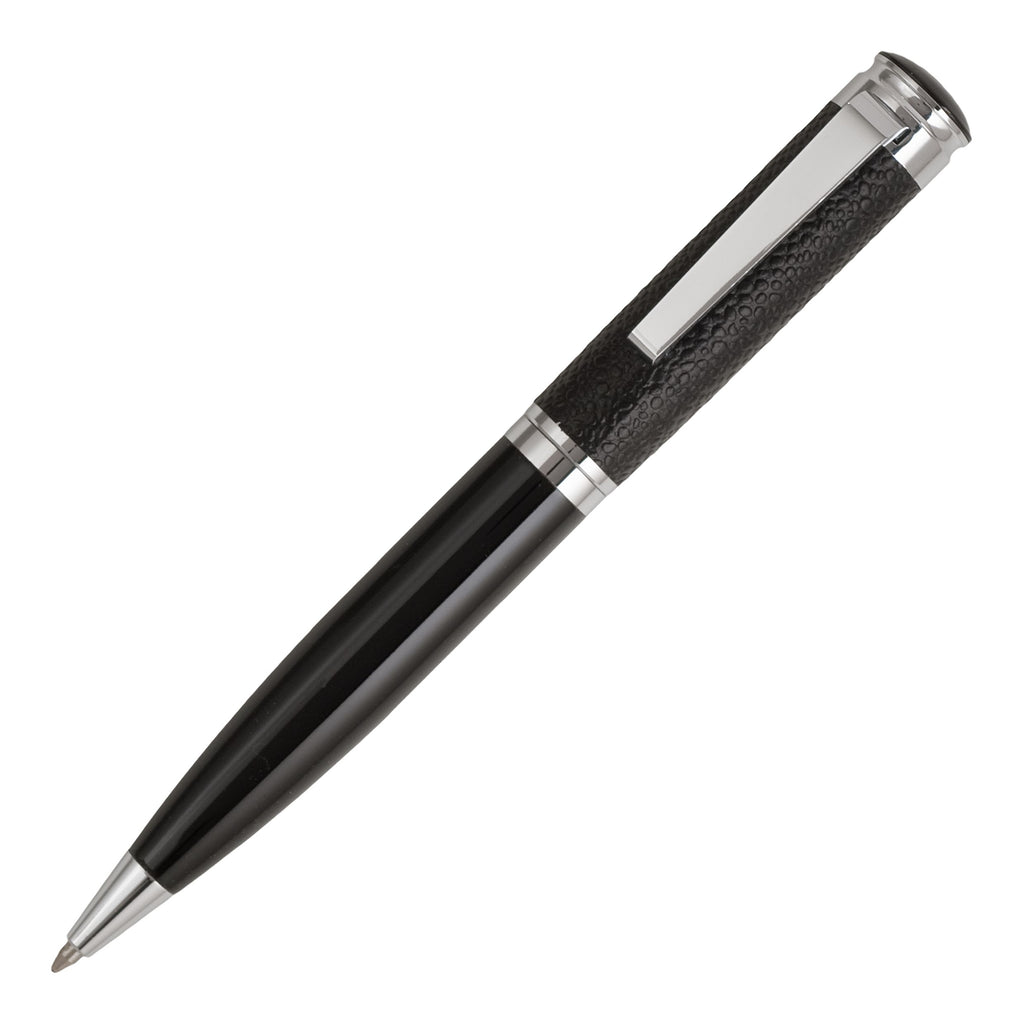  Luxury gift sets for men CERRUTI 1881 black ballpoint pen & usb stick