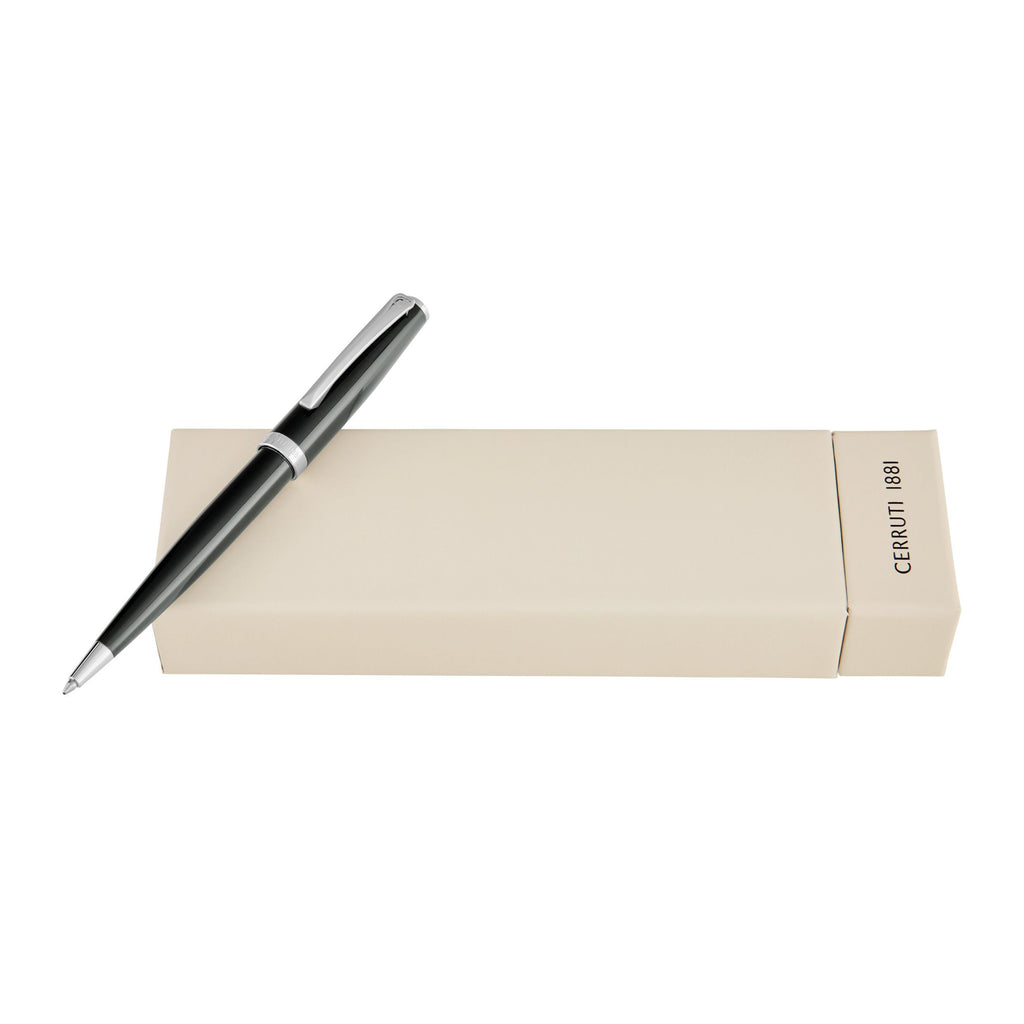 CERRUTI 1881 black matte finished stylish ballpoint pen Islington