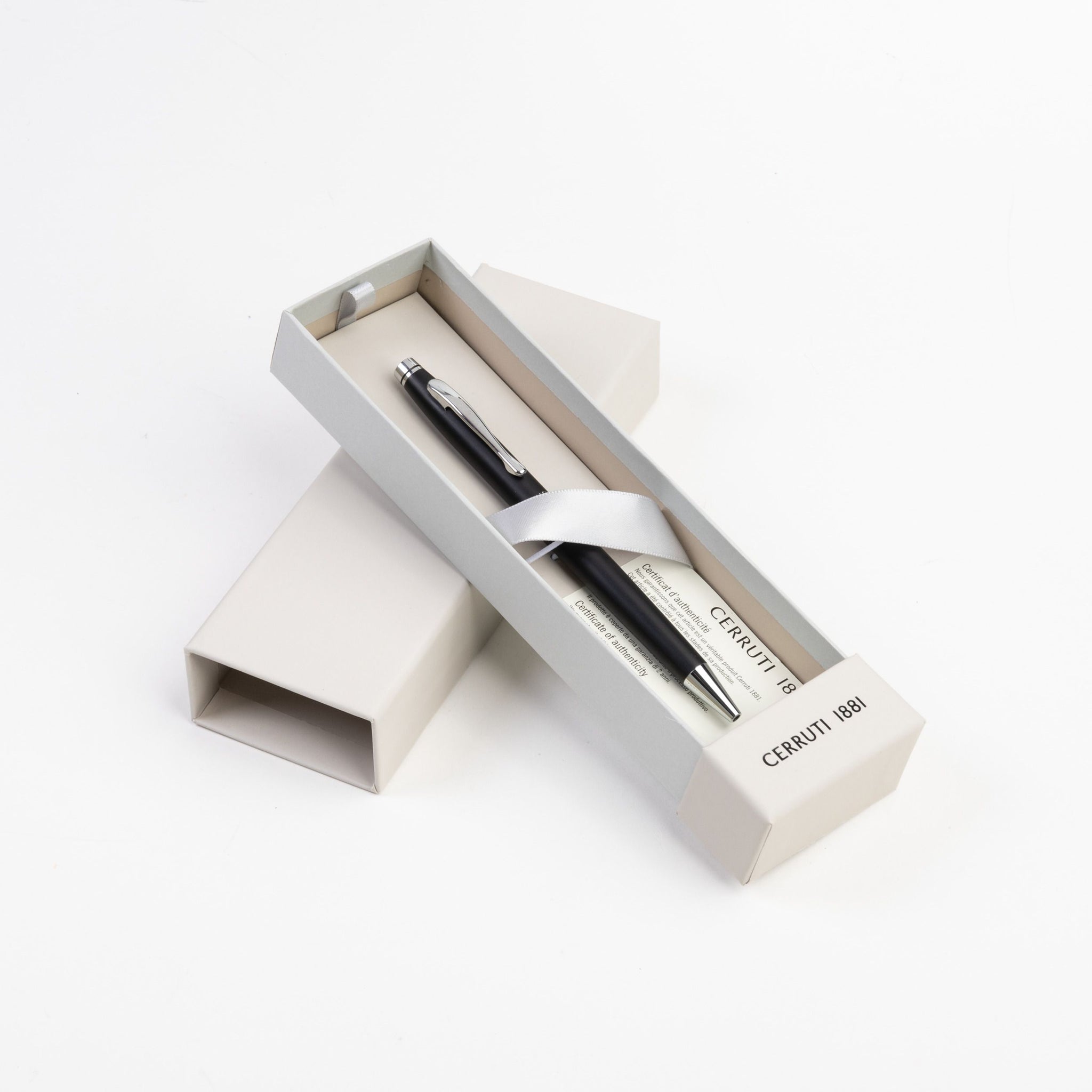 Luxury corporate gifts for Cerruti 1881 black Ballpoint pen