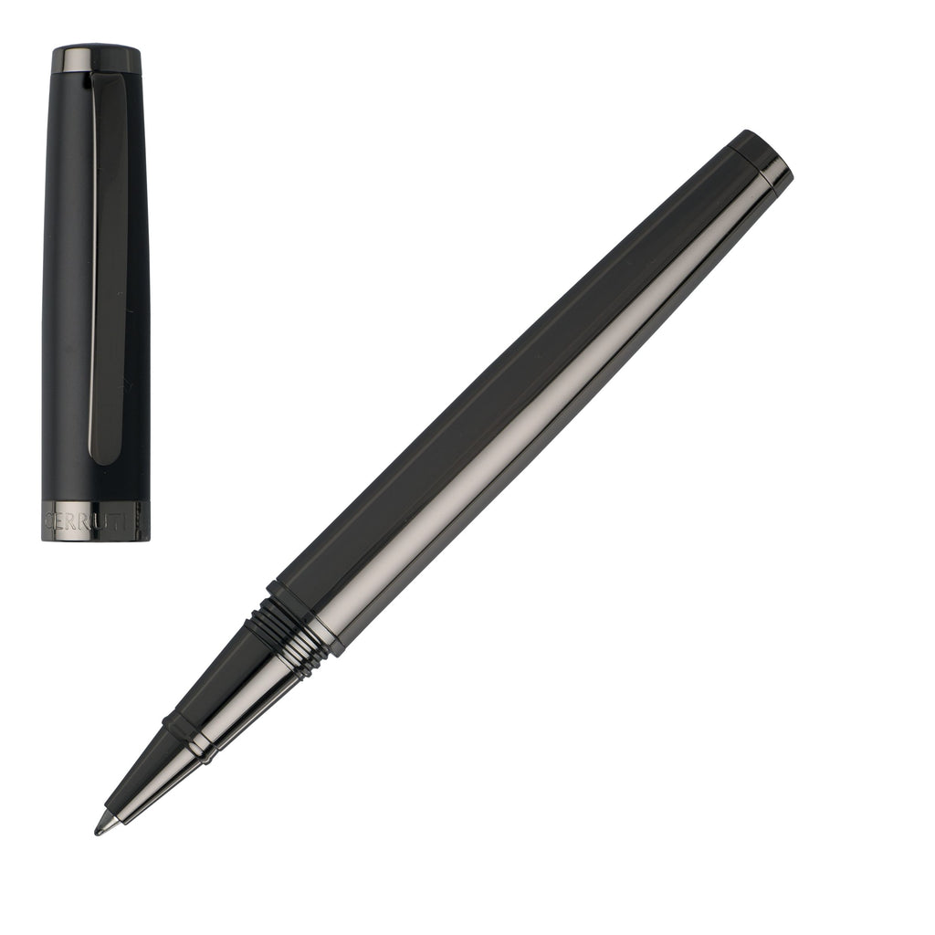 Fine pen set Cerruti 1881 Ballpoint & Rollerball pen Hamilton Metal