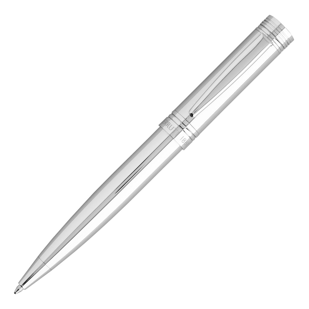 CERRUTI 1881 Pen Set Zoom Classic Silver | Ballpoint & Rollerball pen