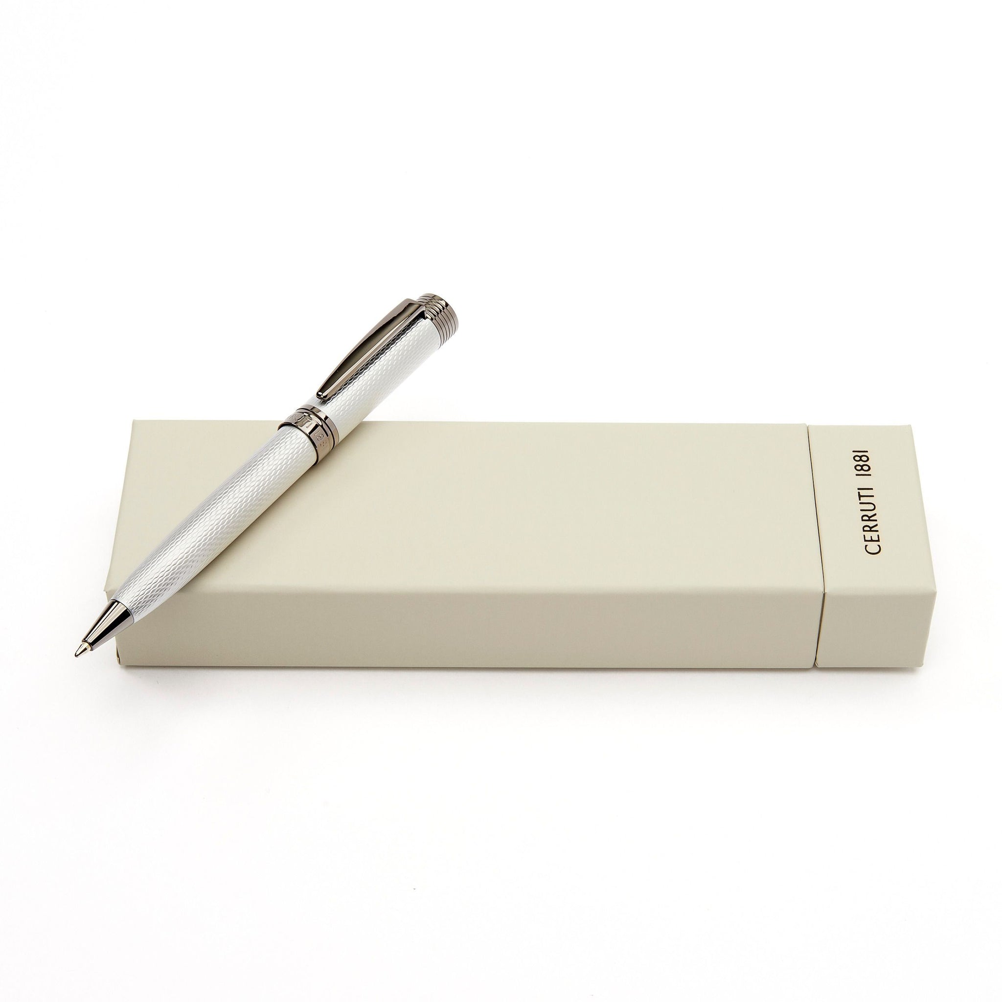 Prestige writing pens CERRUTI 1881 Chrome Diamond Ballpoint pen