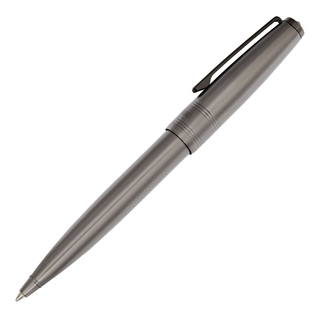 CERRUTI 1881 Ballpoint pen City in matt gun metal finished and trims