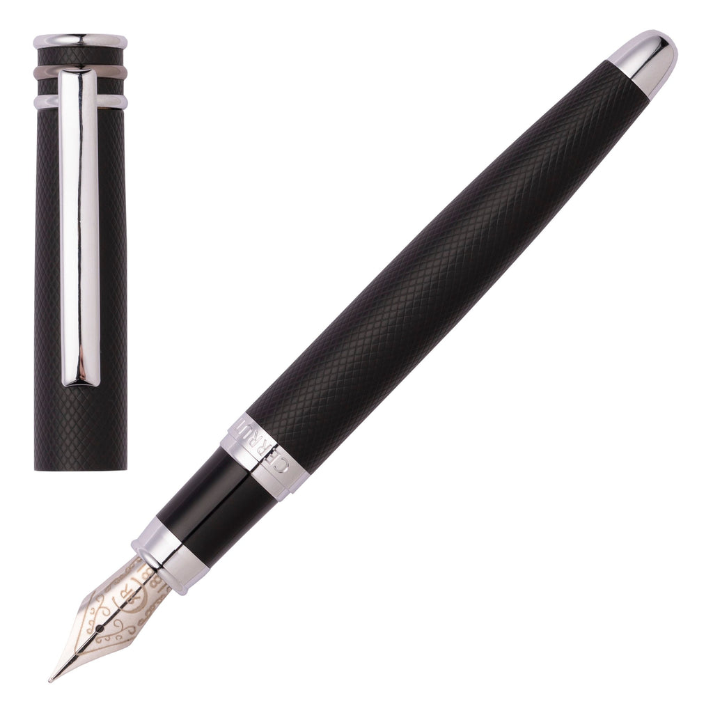 Pen sets CERRUTI 1881 Diamond Black Ballpoint & Fountain pen Austin