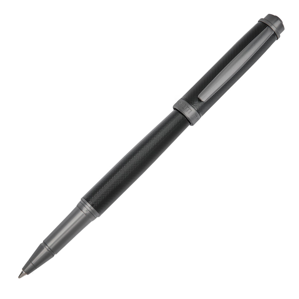 CERRUTI 1881 Rollerball pen Belgravia with matt black-plated body