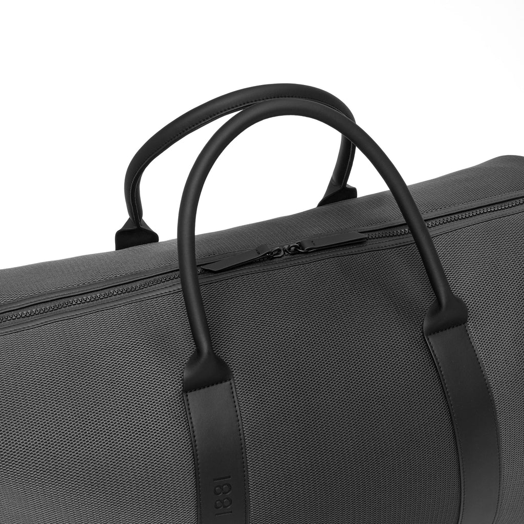 Men's designer handbags CERRUTI 1881 trendy Black Travel bag Mesh 