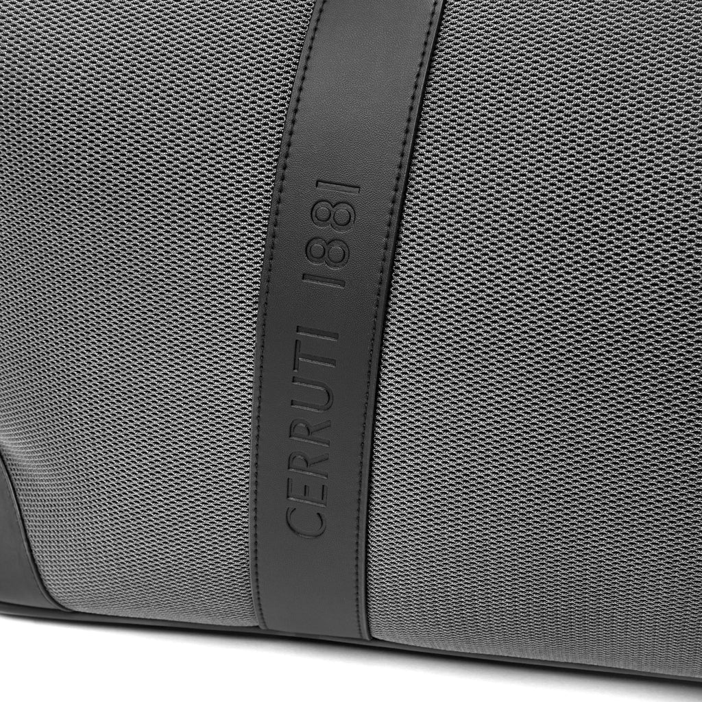 Men's designer duffle bags CERRUTI 1881 Fashion Grey Travel bag Mesh