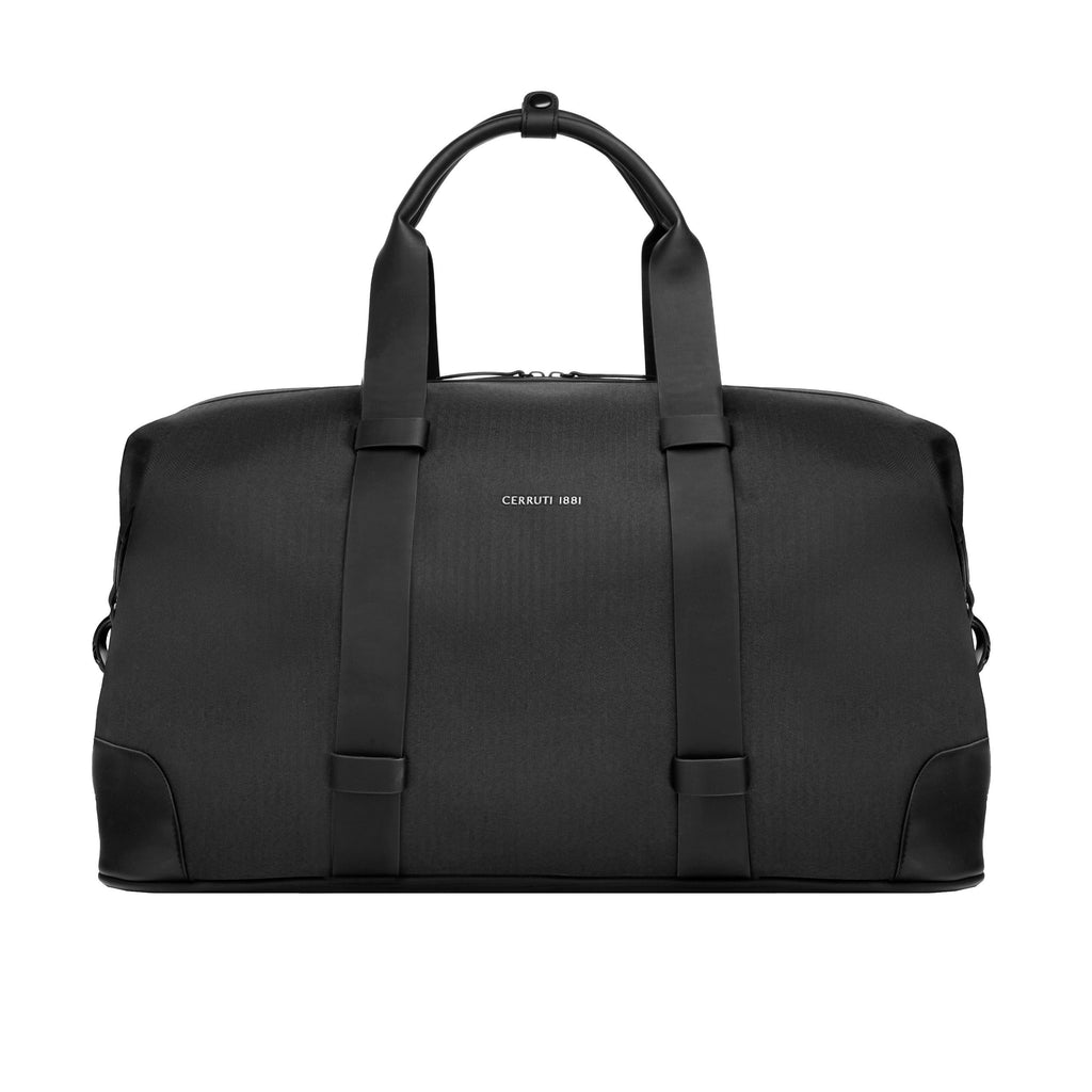 Weekend bags CERRUTI 1881 Black Stylish Nylon Travel bag Holborn