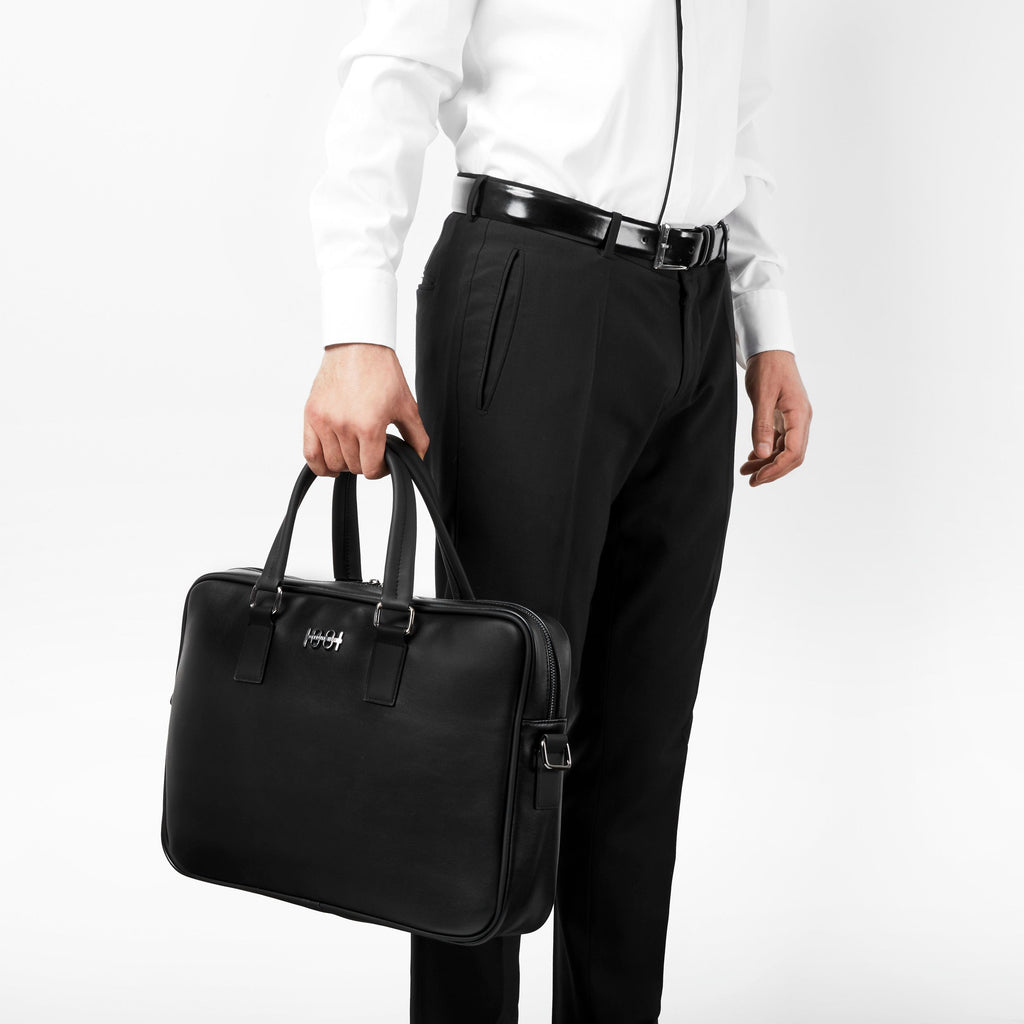 Black Laptop bag Irving from Cerruti 1881 business gifts in HK & China