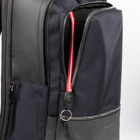 Shop Cerruti 1881 Navy Travel Backpack Heathrow in Hong Kong & Macau