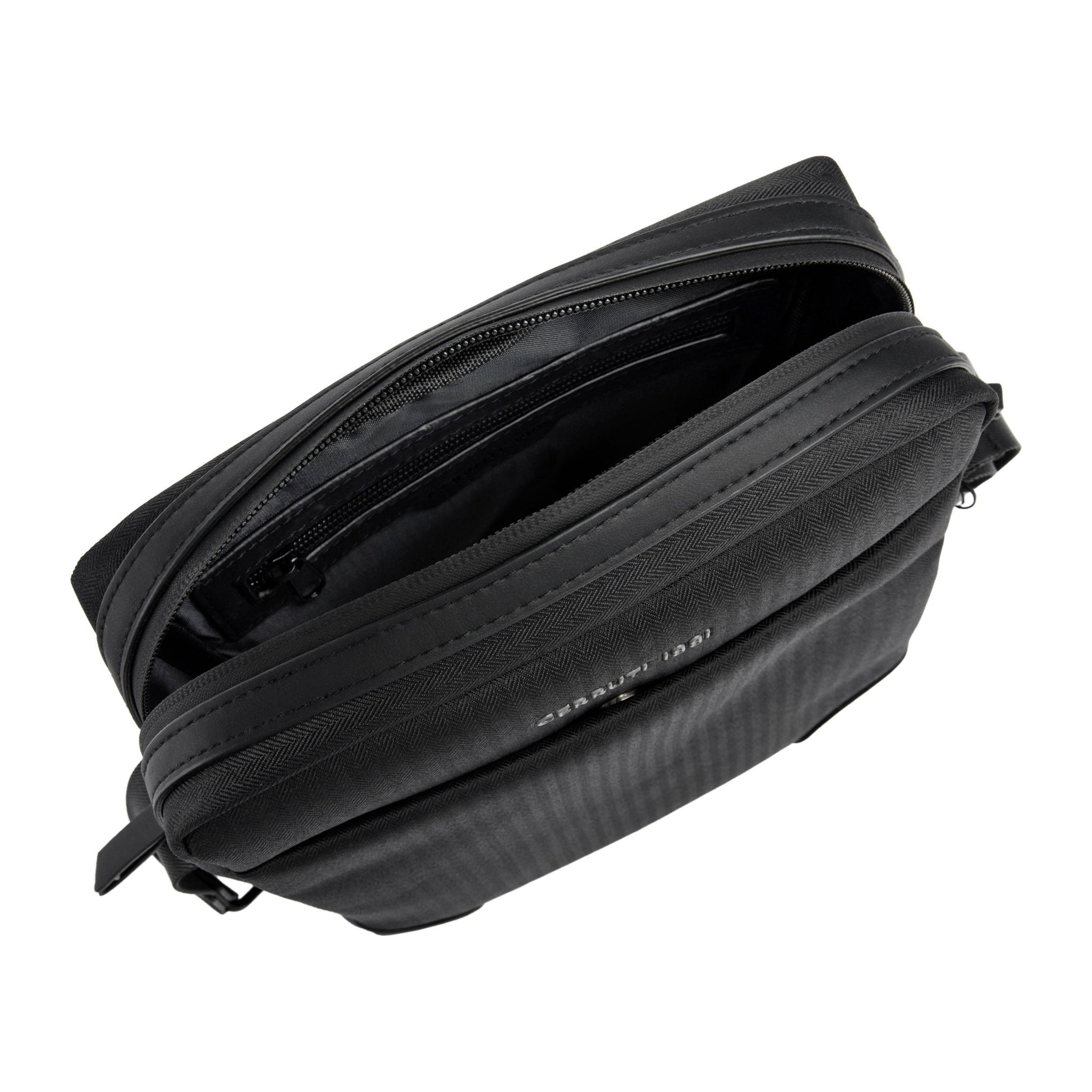 Men's crossbody bags CERRUTI 1881 Black Travel Reporter bag