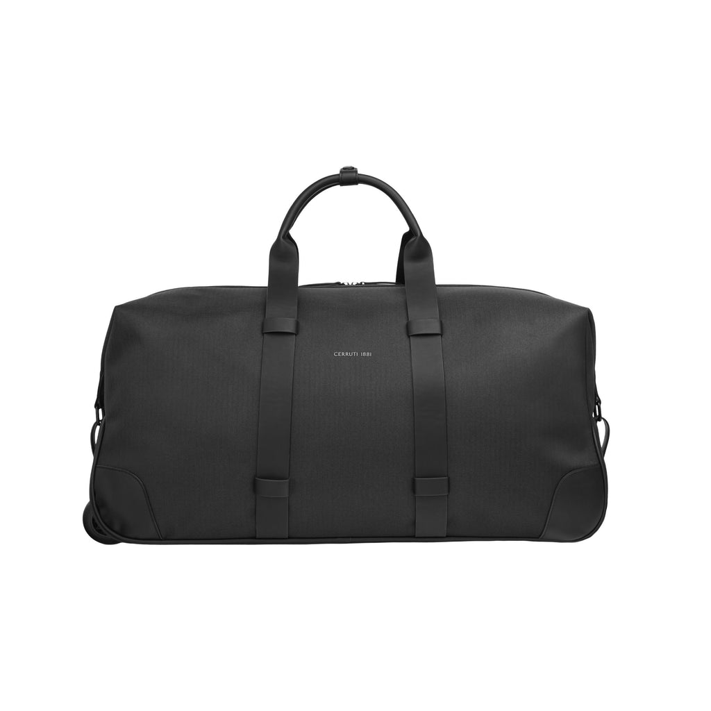 Men's travel suitcases CERRUTI 1881 Black Trolley Holborn with 2 wheels