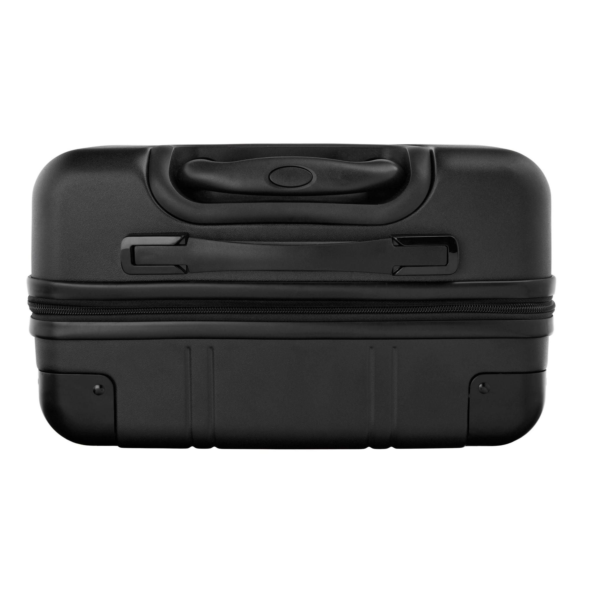 CERRUTI 1881 black travel suitcases and trolley City with
