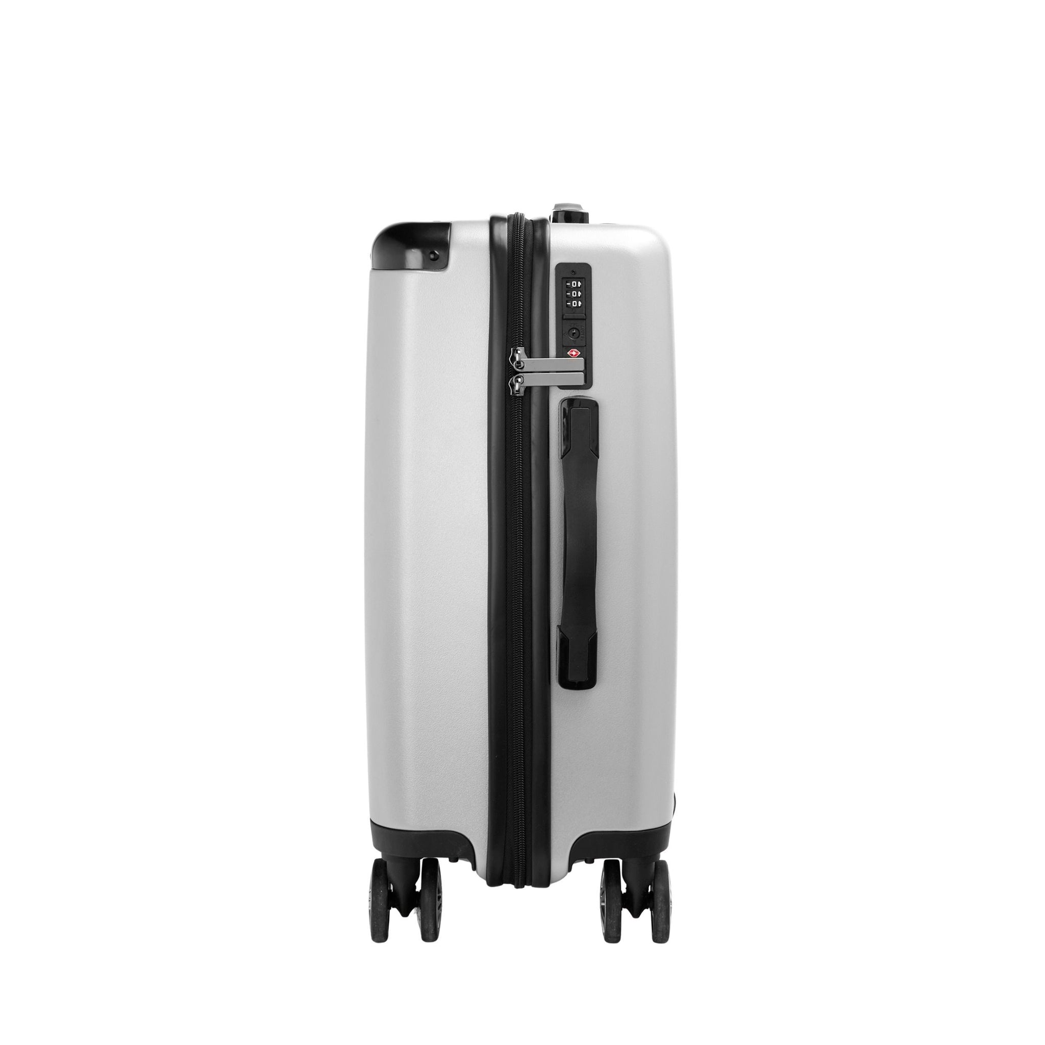 Travel suitcases CERRUTI 1881 trolley City in chrome-finished and