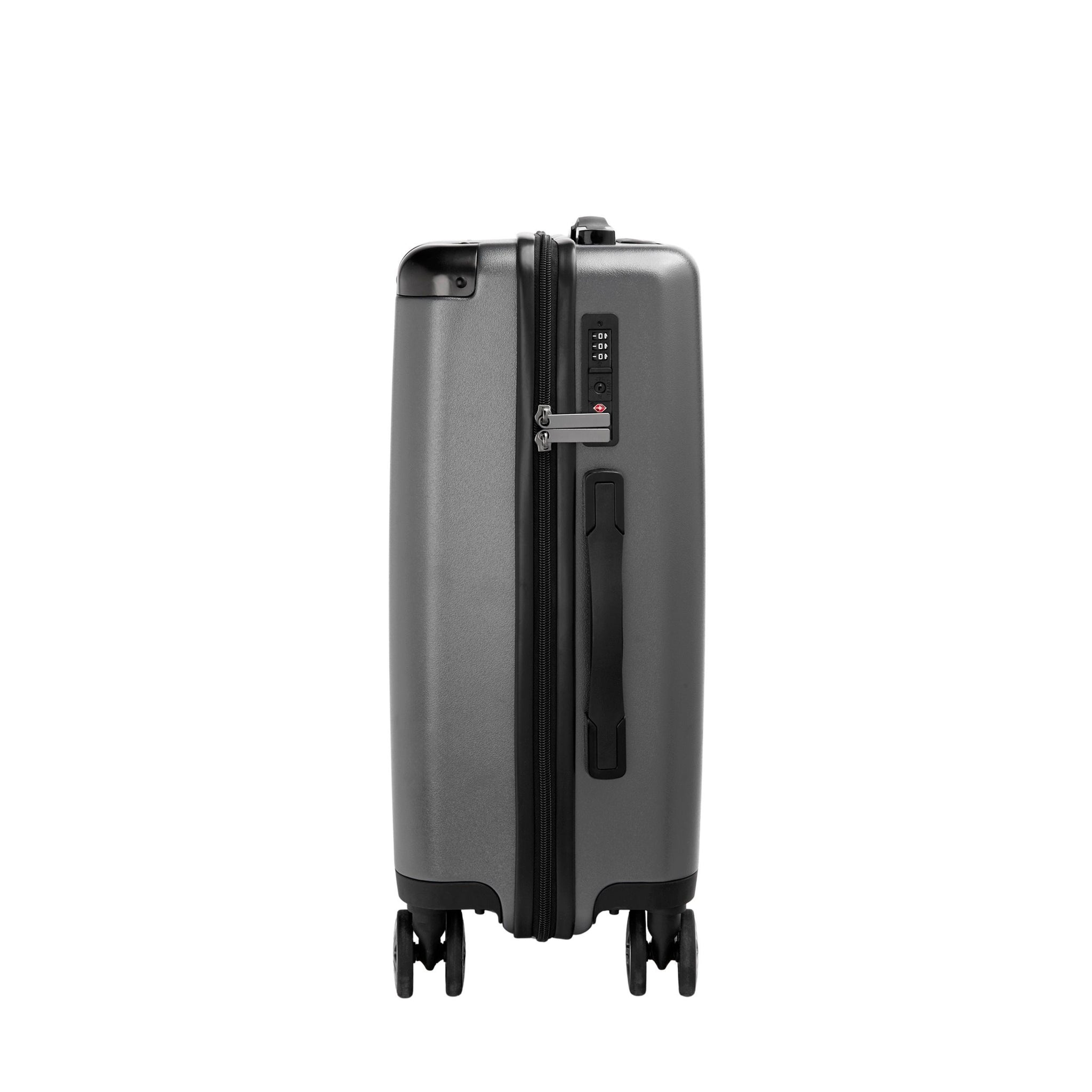 Hard top suitcases CERRUTI 1881 gun-plated 4 wheels Travel Trolley