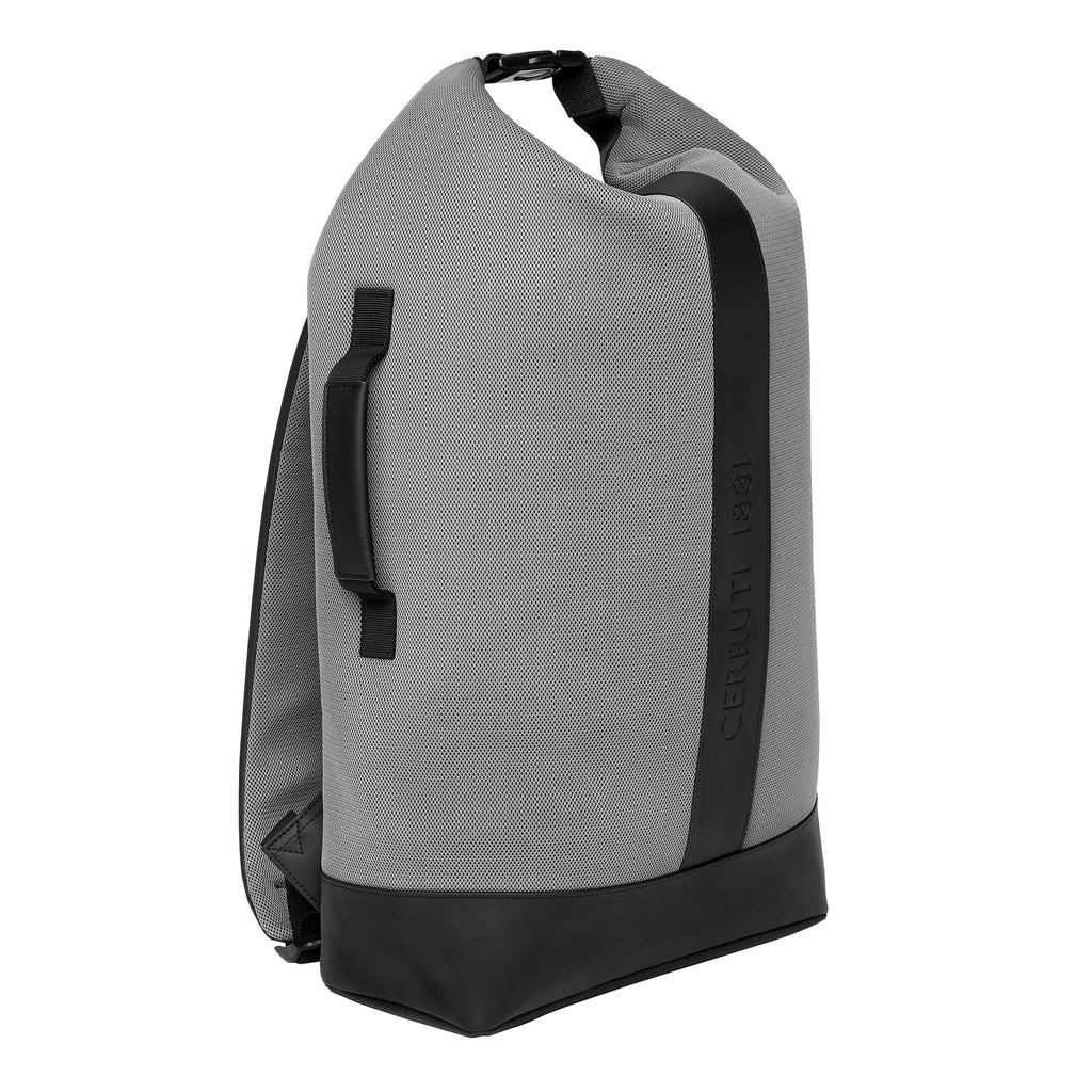  Anti-Theft Travel Backpack CERRUTI 1881 Stylish Grey Backpack Mesh 