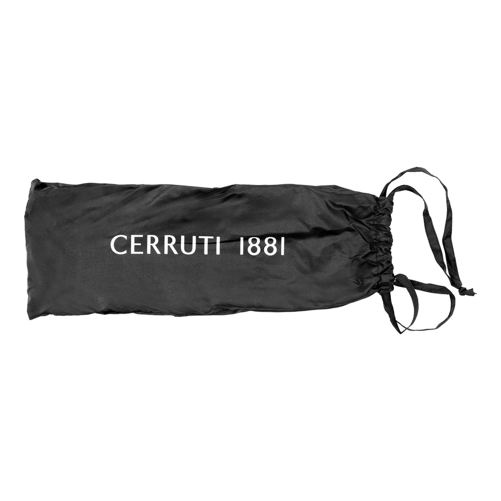   Men's exquisite umbrellas Cerruti 1881 Navy Pocket umbrella Irving 