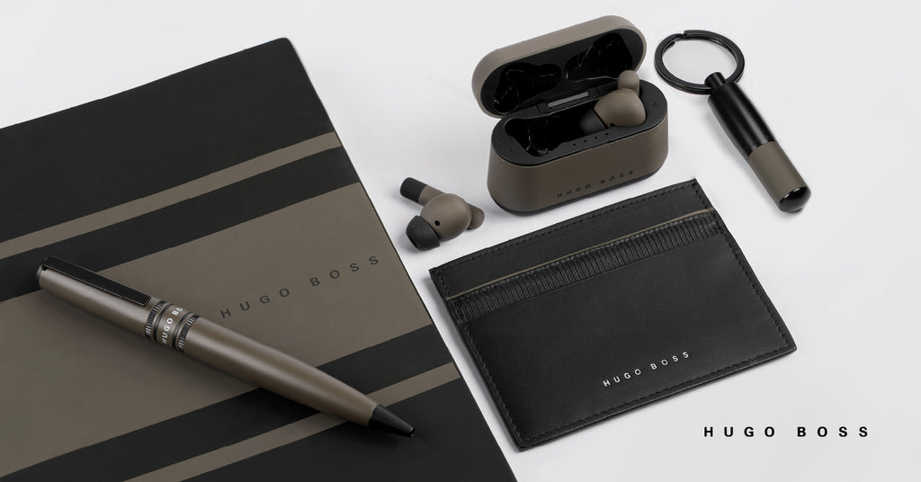 Hugo Boss | Notebook | Note Pad | Writing Instruments | Pens | Pen | Ballpoint Pen | Rollerball Pen | Fountain Pen | Pen Refill | Pen set | Luxury pens | Leather Card Holder | Key Ring | Ear phones | Earbuds | Isothermal Flask | Speaker | Pen gifts | Pen Sets | Gift sets | Sets | Business gifts | Corporate gifts | Premium gift | HK | China | Macau | Luxury branded gifts | Business gift set | Corporate gift set | Premium gift set | 商務禮品套裝 | 企業禮品套裝 | 高級禮品套裝 | 高級禮品 | 品牌禮品 | 商務禮品 | 企業禮品 | 便攜式藍牙喇叭  | 香港 | 中國 