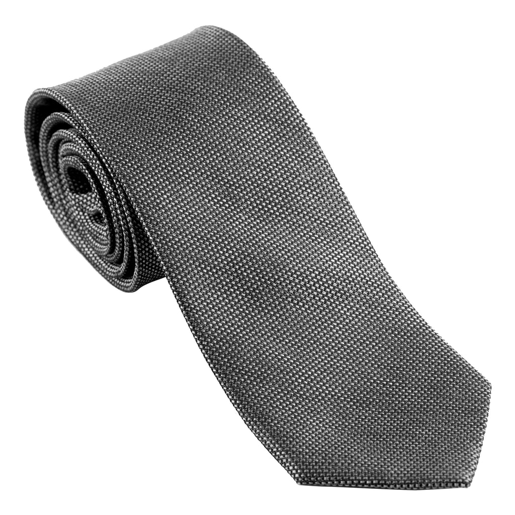 Men's tie gift set in Hong Kong Ungaro black silk tie & belt Leone