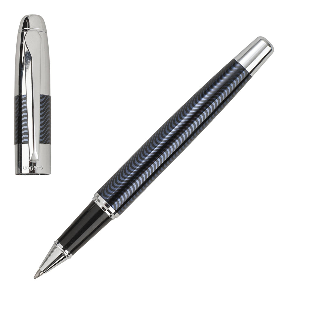Ballpoint pen & Rollerball pen from Ungaro black pen gift set Augusta