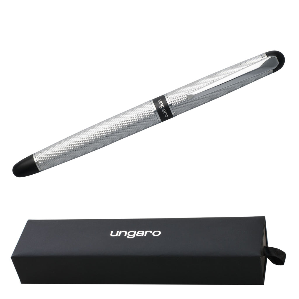 Men's executive writing pens Ungaro chrome rollerball pen Uomo 