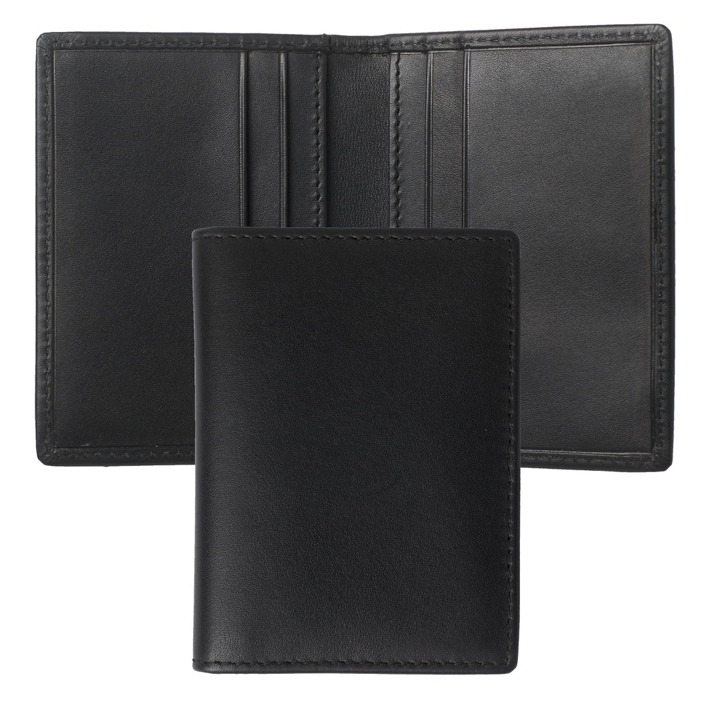 Personalized wallets Black leather Card wallet Sintra