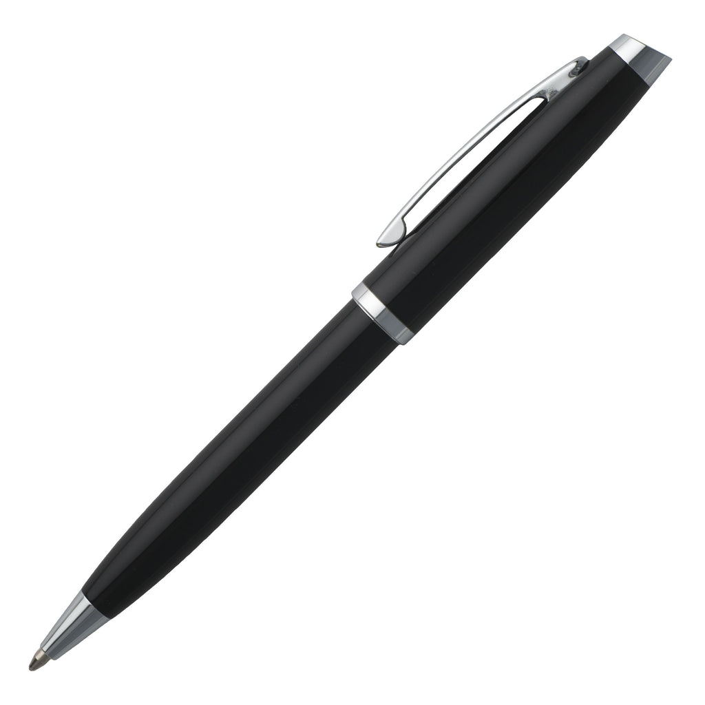 Personalzed gifts Black Ballpoint pen Porto with customized logo