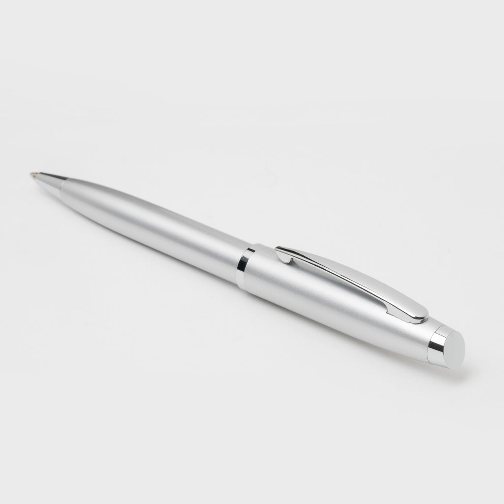 Personalized gifts Chrome Ballpoint pen Porto with customized logo