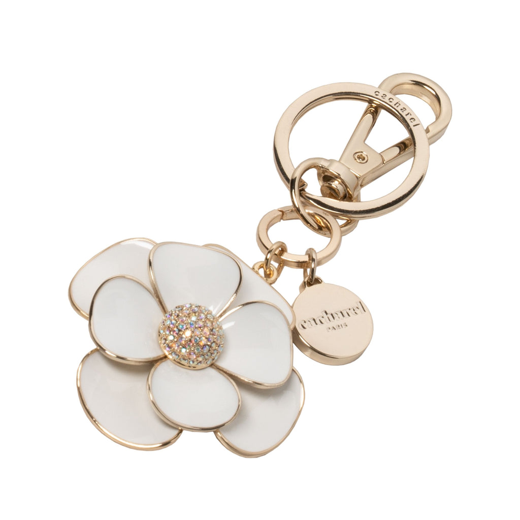   Designer accessories for women Cacharel white Key ring Madeleine 