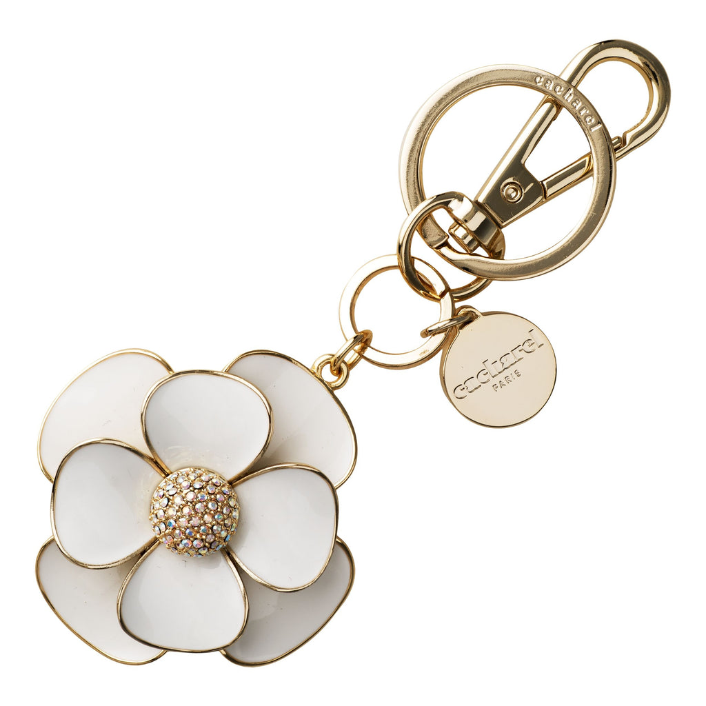 Designer accessories for women Cacharel white Key ring Madeleine 