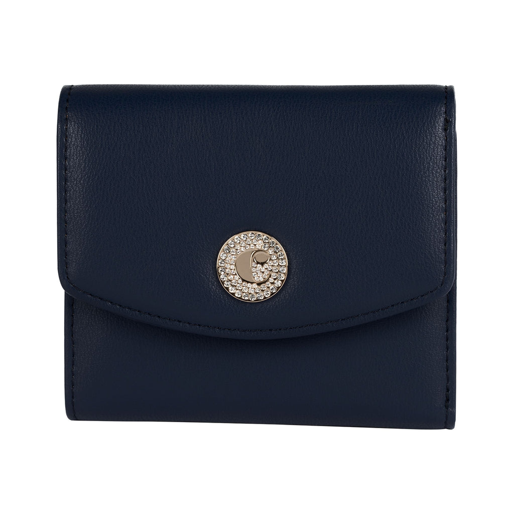  Fashion accessories in HK for Cacharel navy lady wallet Harlow 