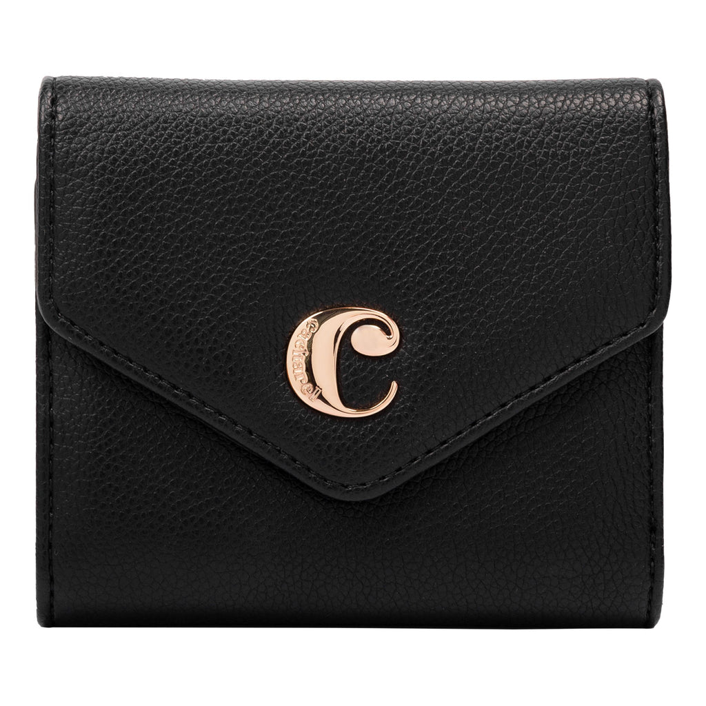  Luxury branded gifts for Cacharel black lady wallet Alma 