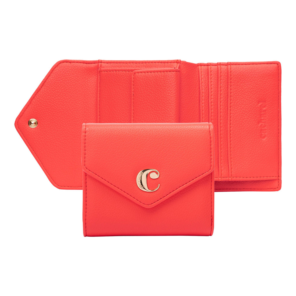  Lady wallet Alma in coral from Cacharel business gifts for banks in HK