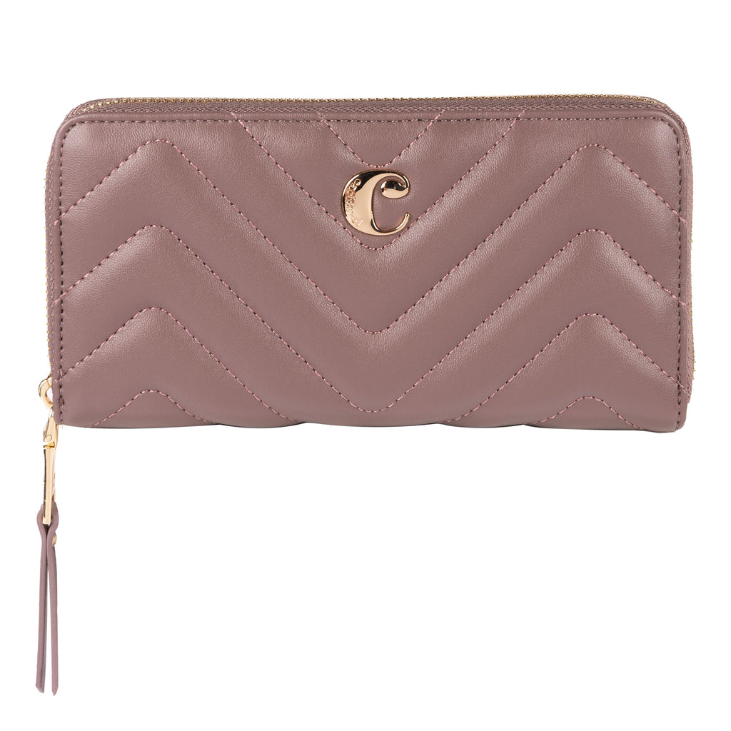  Luxury gifts for her Cacharel taupe travel wallet Odeon 