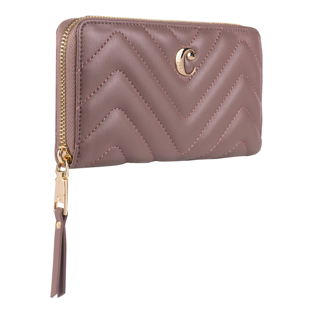  Luxury gifts for her Cacharel taupe travel wallet Odeon 