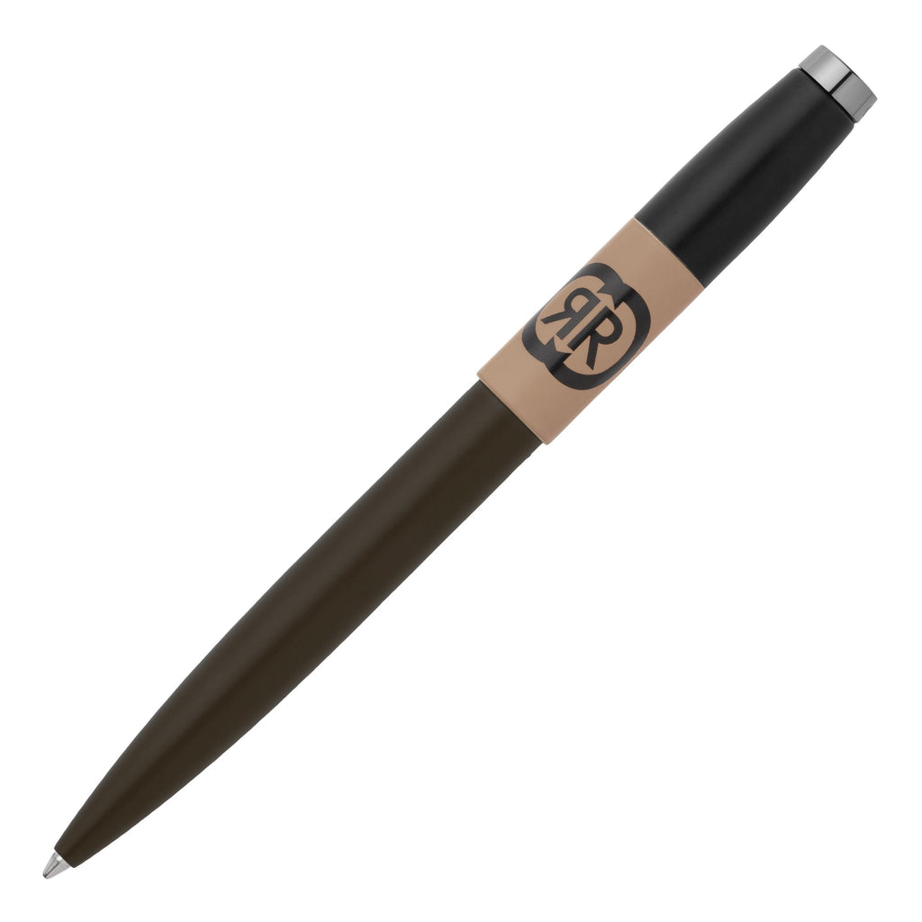  Men's fine pens Cerruti 1881 ballpoint pen Brick in beige khaki black  