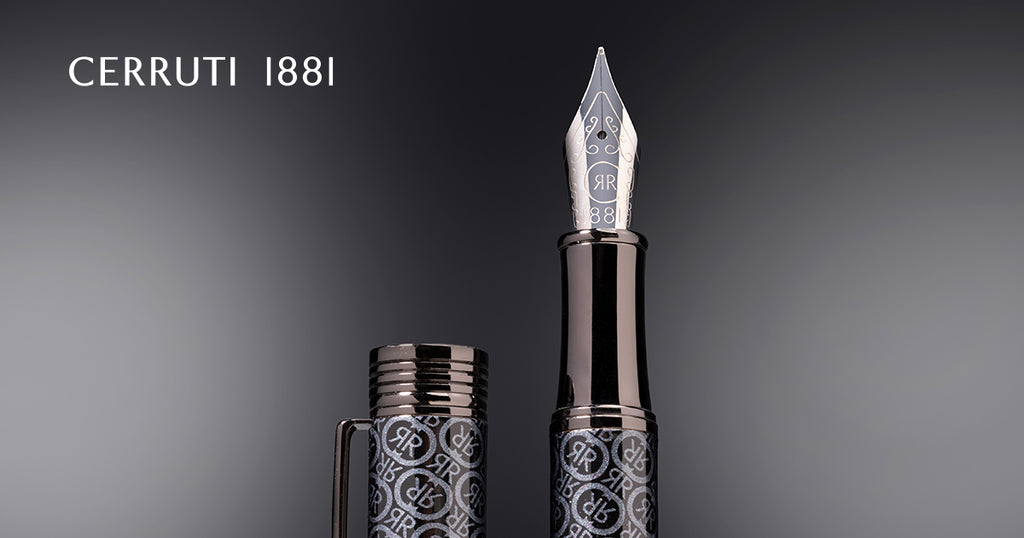  Buy CERRUTI 1881 grey Fountain pen Logomania in HK, Macau & China