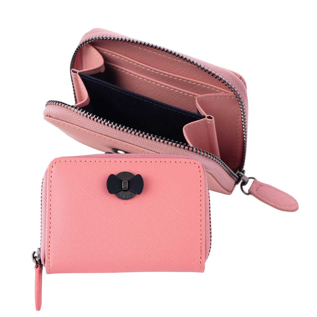Hong Kong pink color gifts Cacharel Fashion Mini wallet Hortense 
