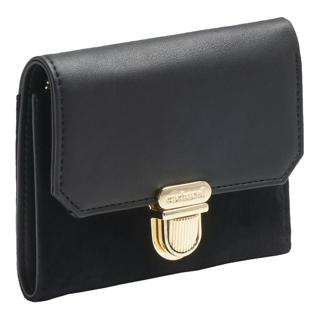  Womens designer wallets Cacharel Fashion black Wallet Montmartre 