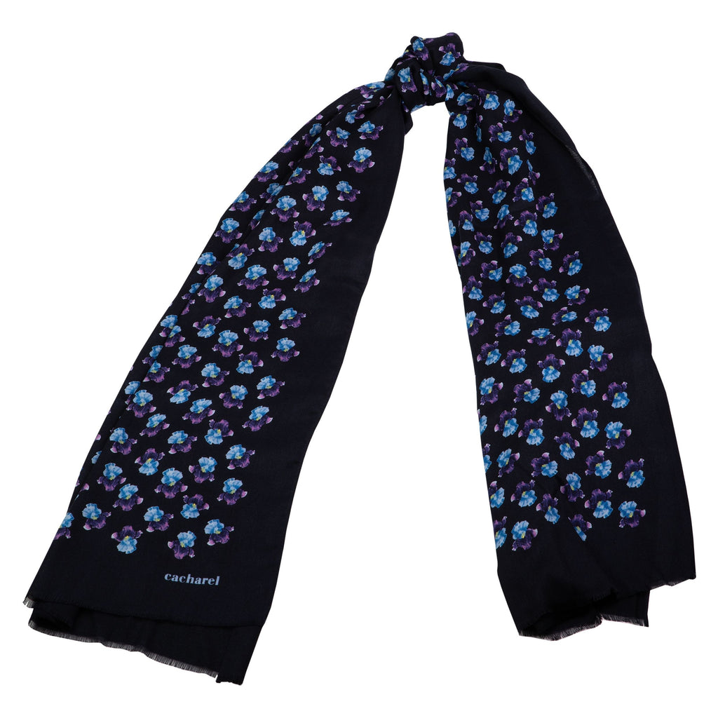 Cacharel | Cacharel Long scarf | Hortense | Navy | Gift for HER