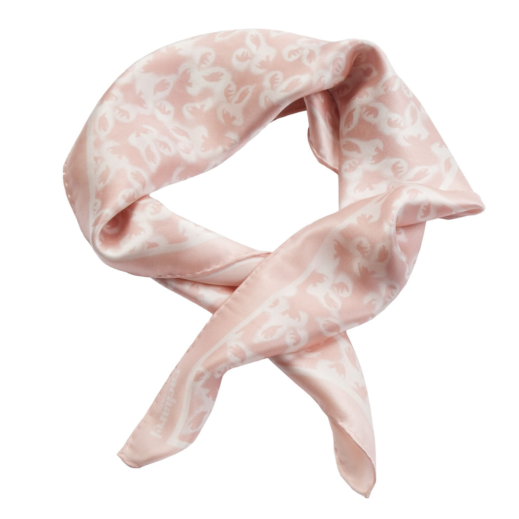 Cacharel Silk scarf | Hirondelle | Light Pink | Gift for HER
