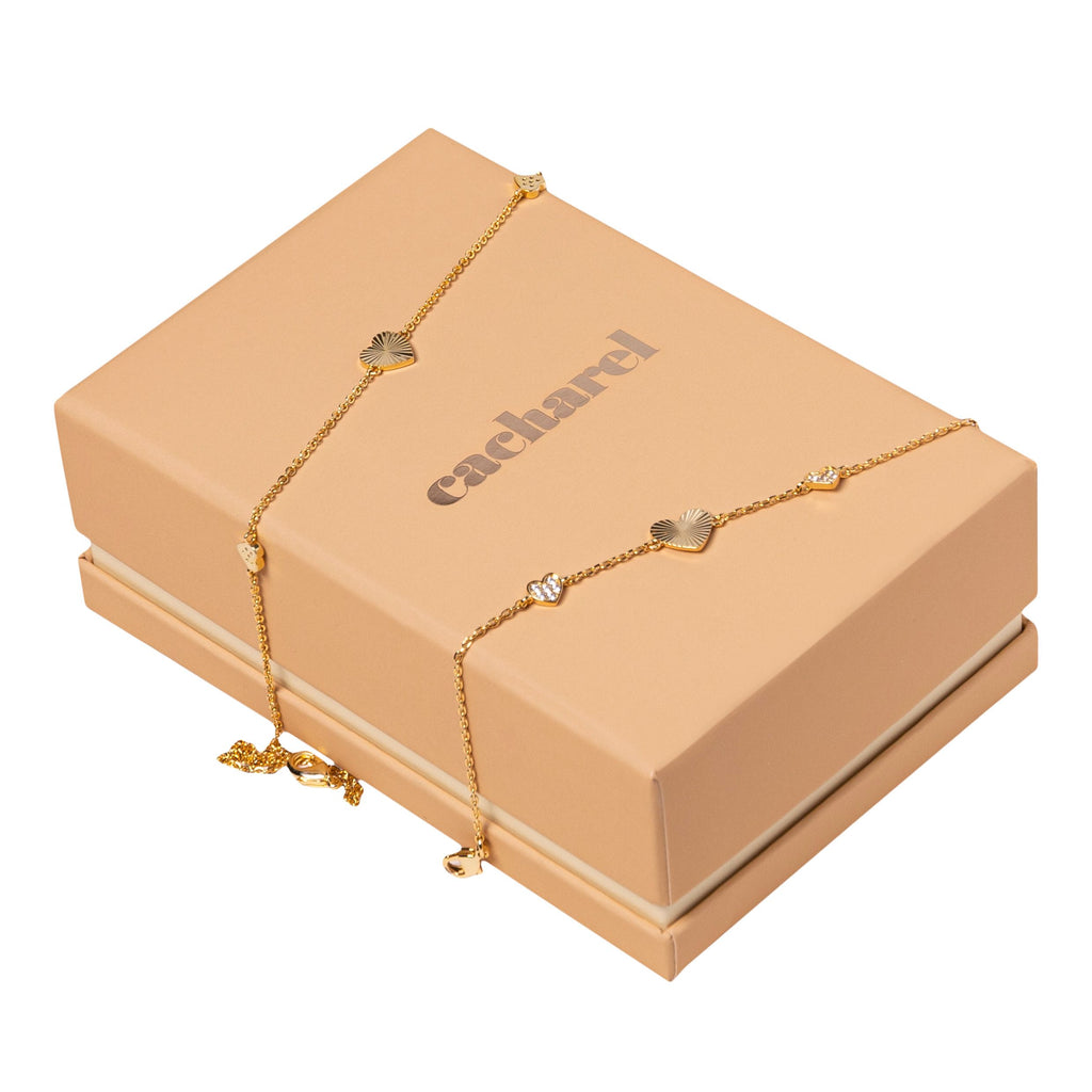 Bracelet & Necklace from Cacharel gold Set Alix in Hong Kong