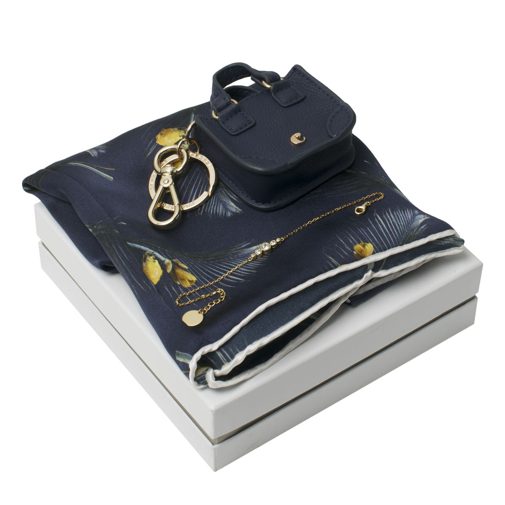  Cachare Paris Gift Set | Victoire | Key ring, Bracelet & Silk scarf