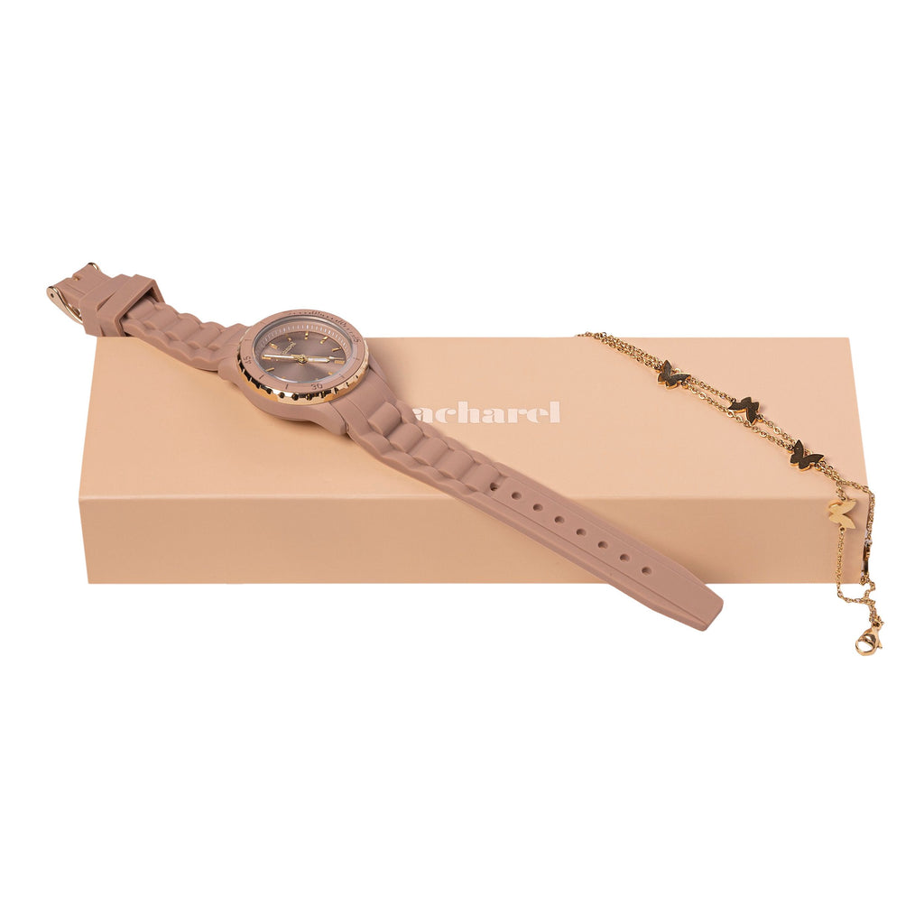  Watch & Bracelet from Cacharel premium gift set ALBANE in HK & China